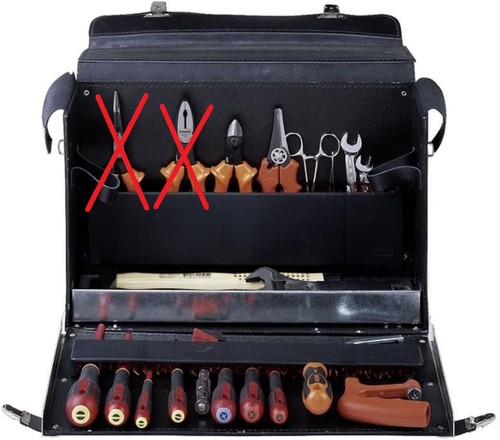 Borsa porta attrezzi - , per
